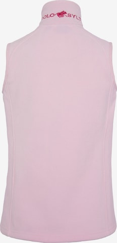 Polo Sylt Vest in Pink