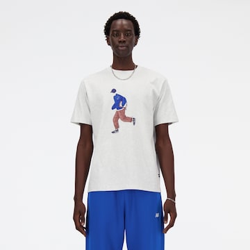 new balance Shirt in White: front