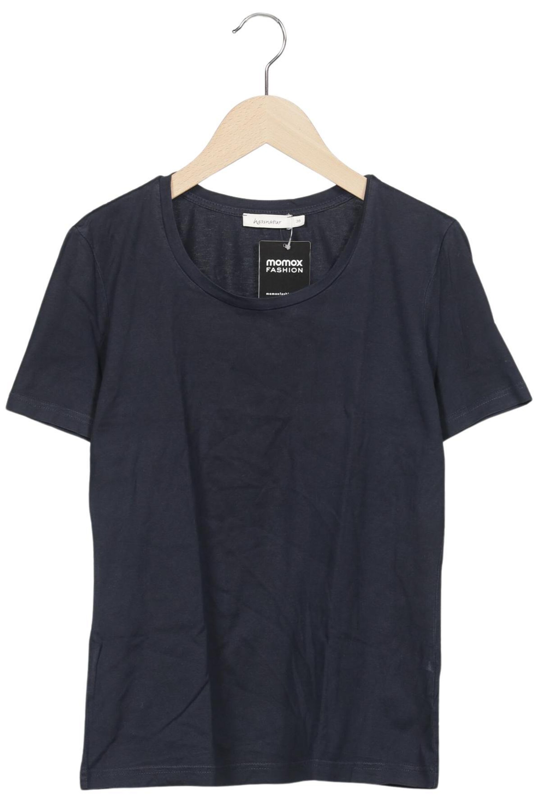 hessnatur Top & Shirt in S in Blue: front