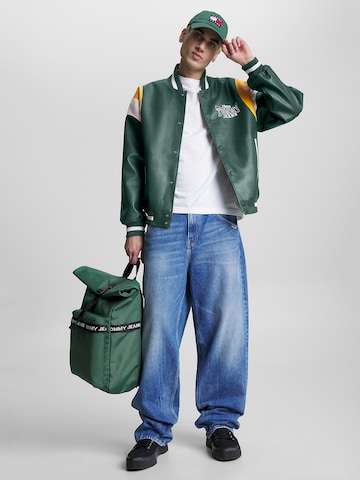Veste mi-saison Tommy Jeans en vert