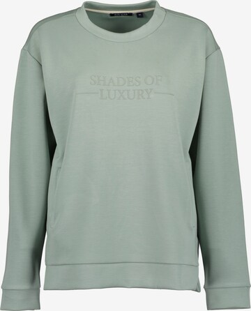 BLUE SEVEN Sweatshirt in Groen: voorkant