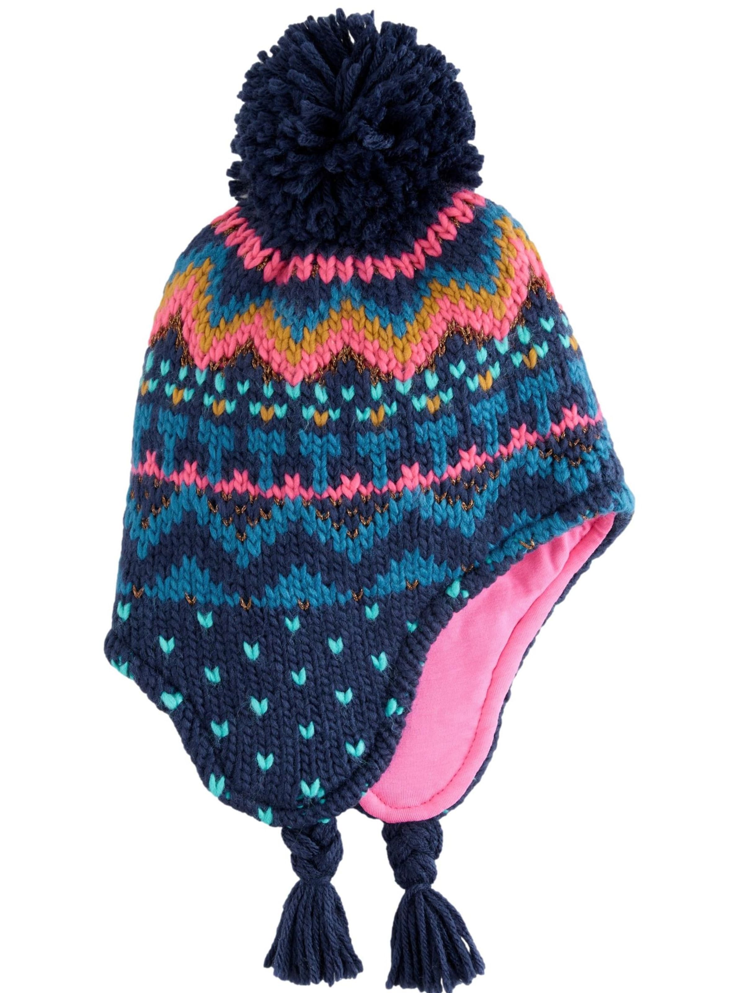 Next Шапка в синьо: отпред