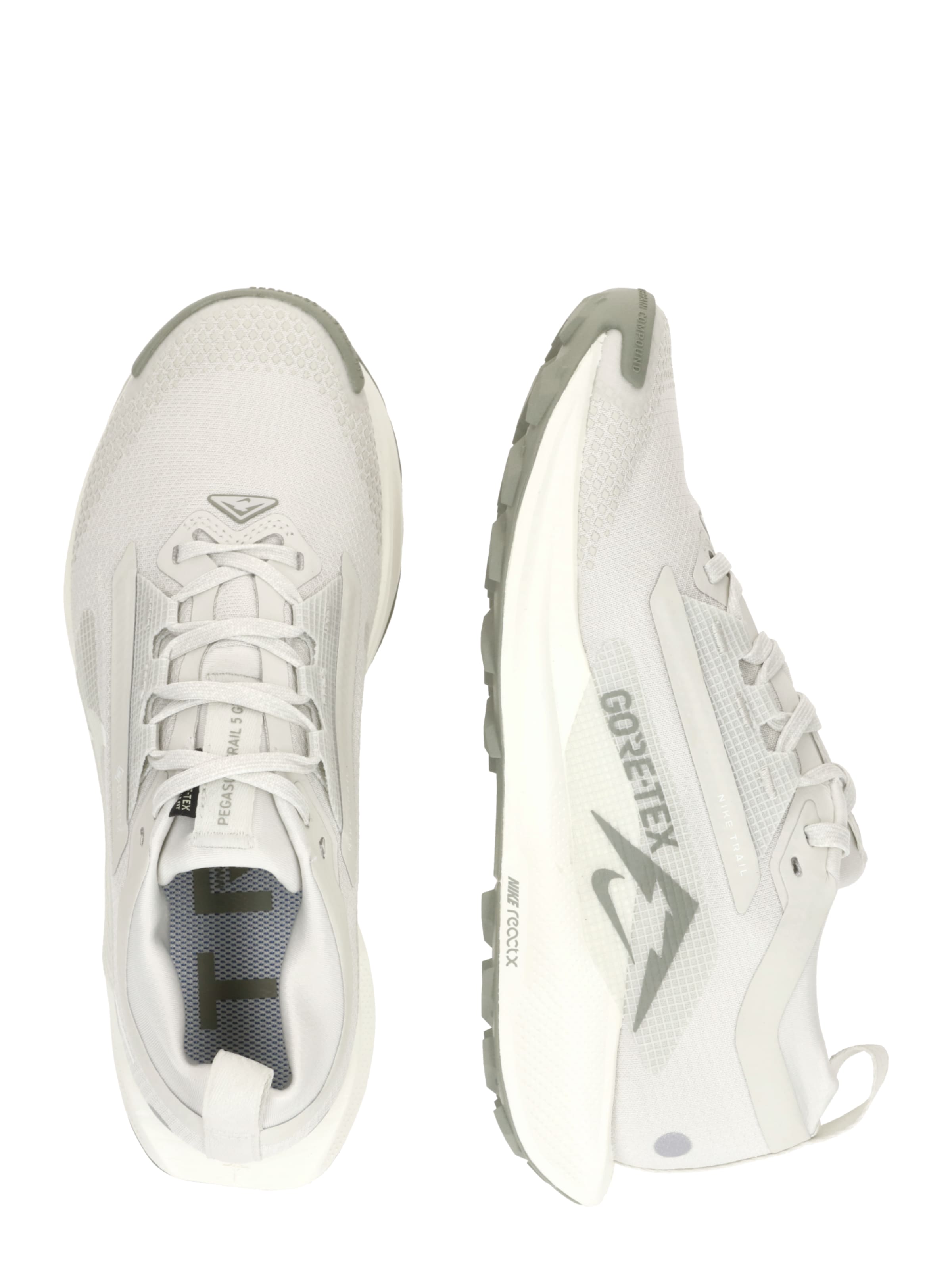 NIKE Низкие кроссовки 'PEGASUS TRAIL 5 GTX' в Серый: сбоку