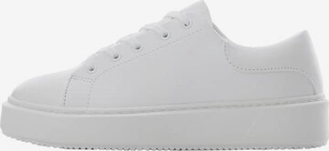 MANGO Sneakers in White: front