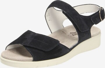 SEMLER Strap Sandals in Blue: front