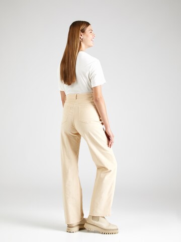 MELAWEAR Regular Trousers in Beige