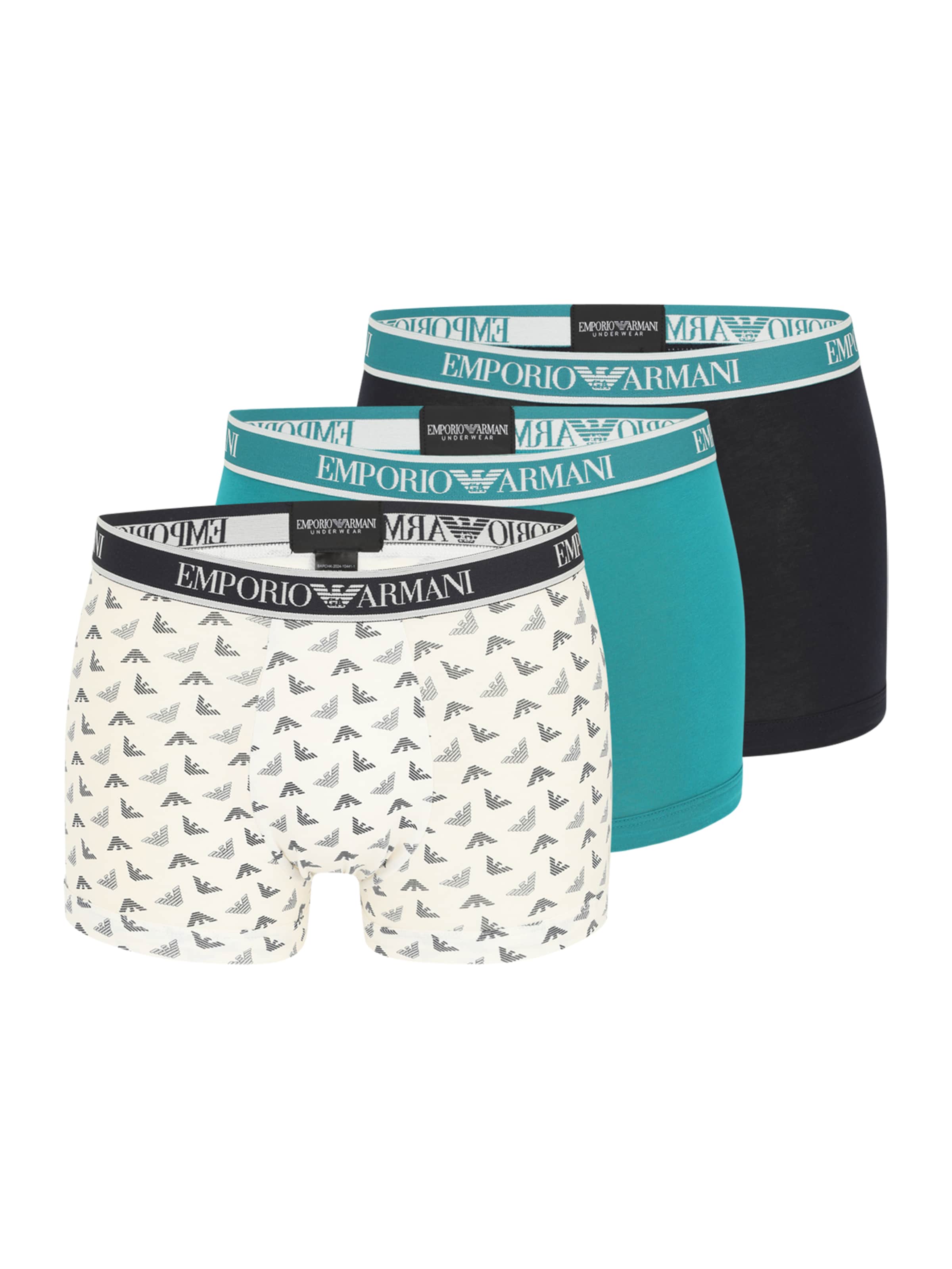 Emporio Armani Bokserki w kolorze beżowy: przód