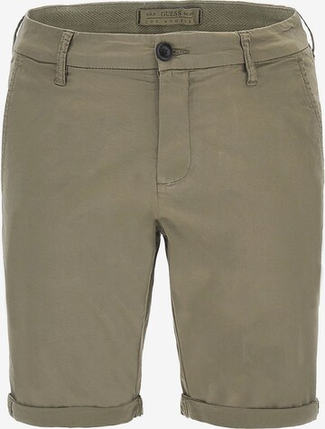GUESS Slim fit Pants 'Myron' in Green: front
