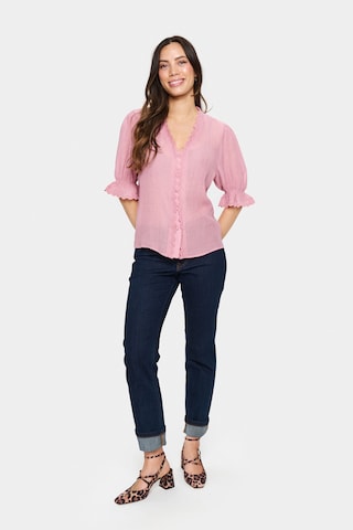 SAINT TROPEZ Blouse 'Kristel' in Pink