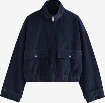 Next Välikausitakki värissä sininen: etupuoli