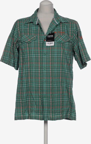 VAUDE Button Up Shirt in M in Green: front