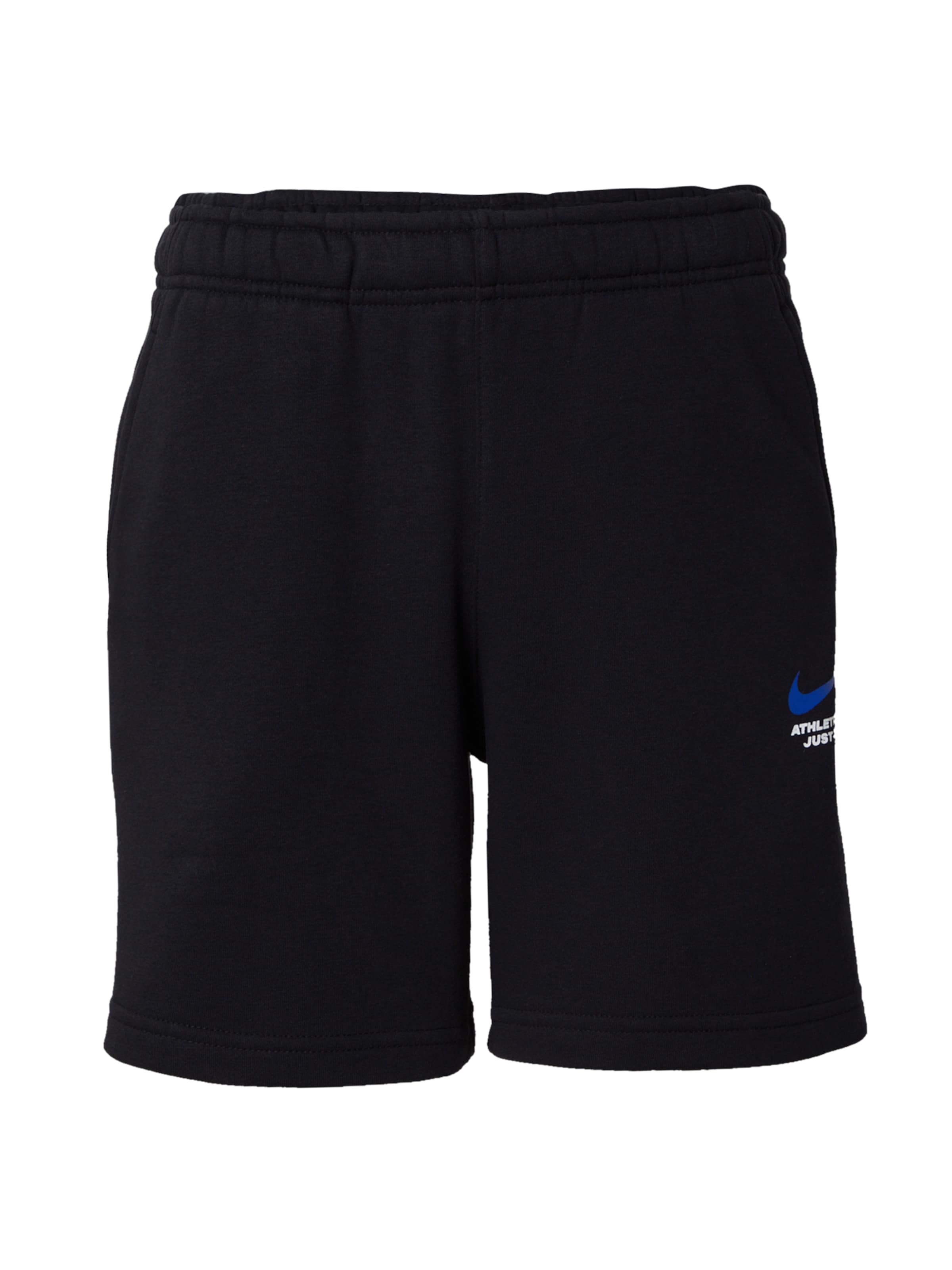 juoda Nike Sportswear Standartinis Kelnės: priekis