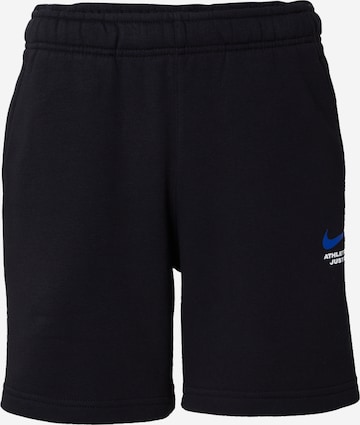 Regular Pantalon Nike Sportswear en noir : devant