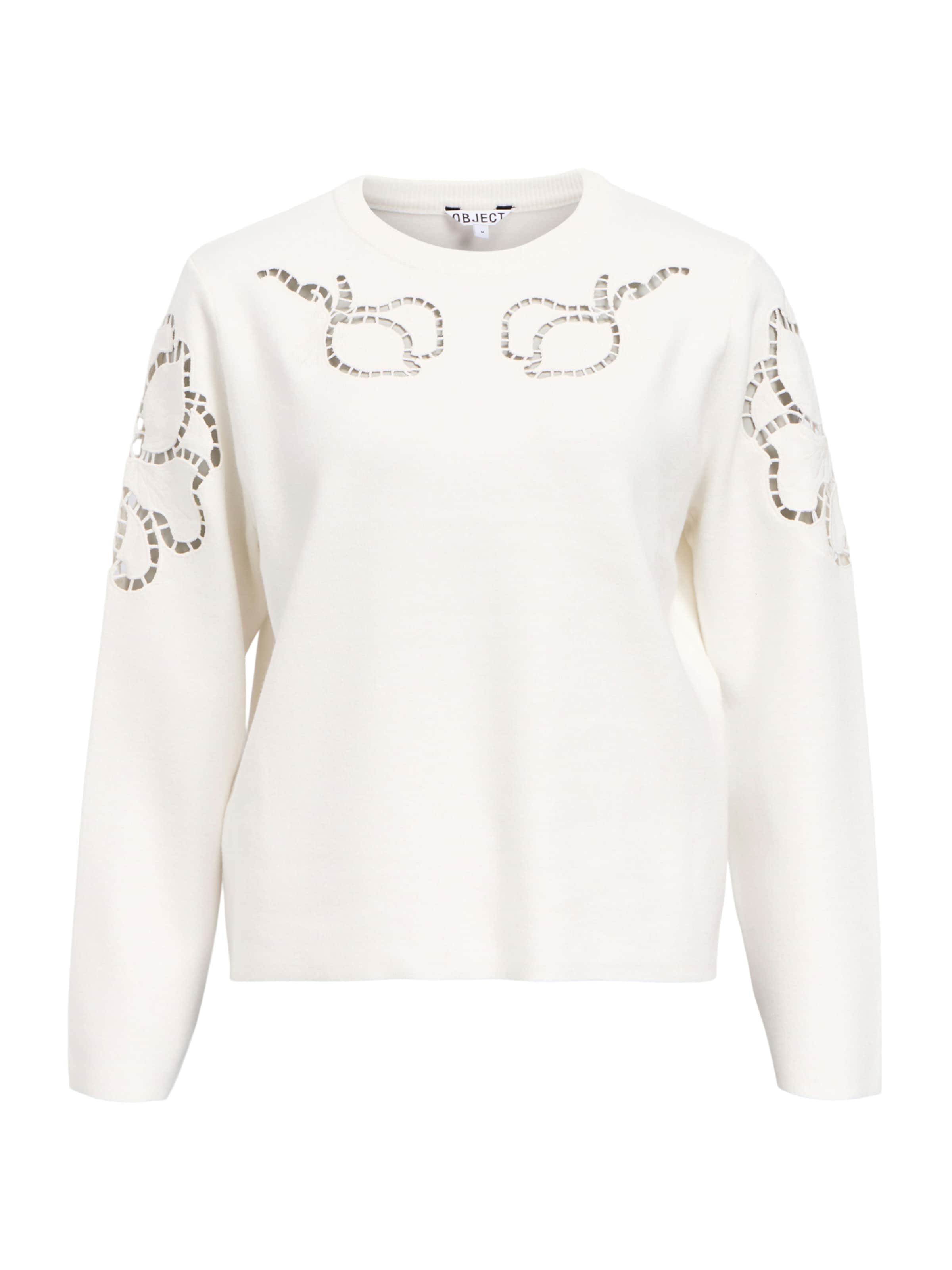 OBJECT Πουλόβερ 'OBJREYNARD' σε λευκό: μπροστά