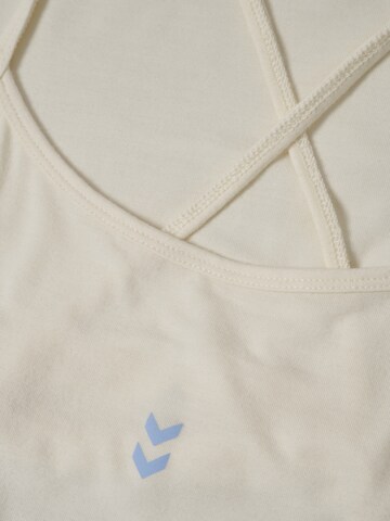 Hummel Sporttop 'Lyoga' in Wit
