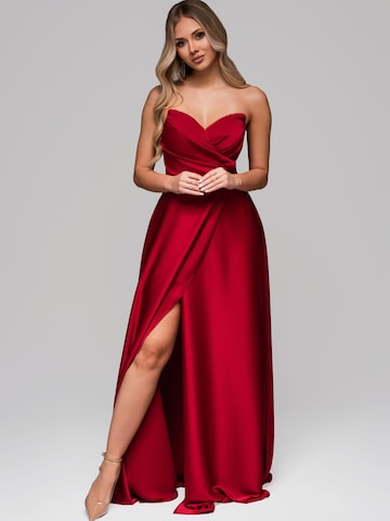 Ombre Abendkleid‌ in Rot