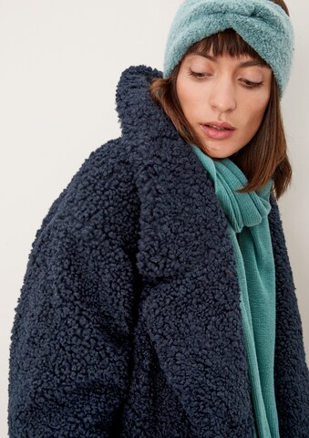 s.Oliver Between-Seasons Coat in Blue