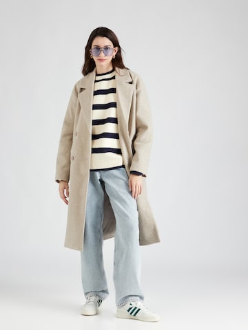 Manteau mi-saison 'ODETTE' Noisy may en beige