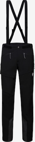 MAMMUT Regular Outdoorhose ‘Taiss Pro’ in Schwarz: Vorderseite