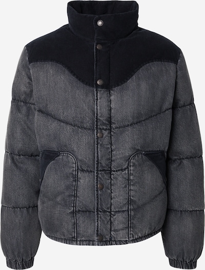 LEVI'S ® Prijelazna jakna 'Wild West Short Puffer Jacket' u crna / crni traper, Pregled proizvoda