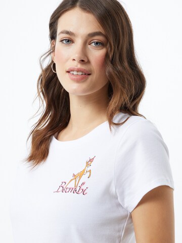 T-shirt 'Bambi' ONLY en blanc