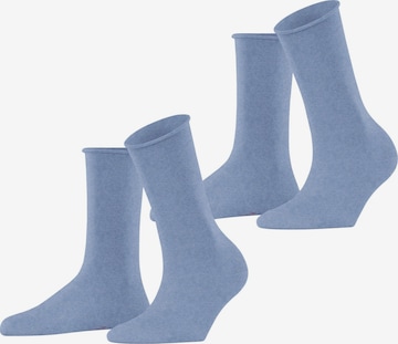 ESPRIT Socken 'Basic Pure 2-Pack' in Blau: Vorderseite