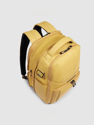 Sac à dos Piquadro en jaune