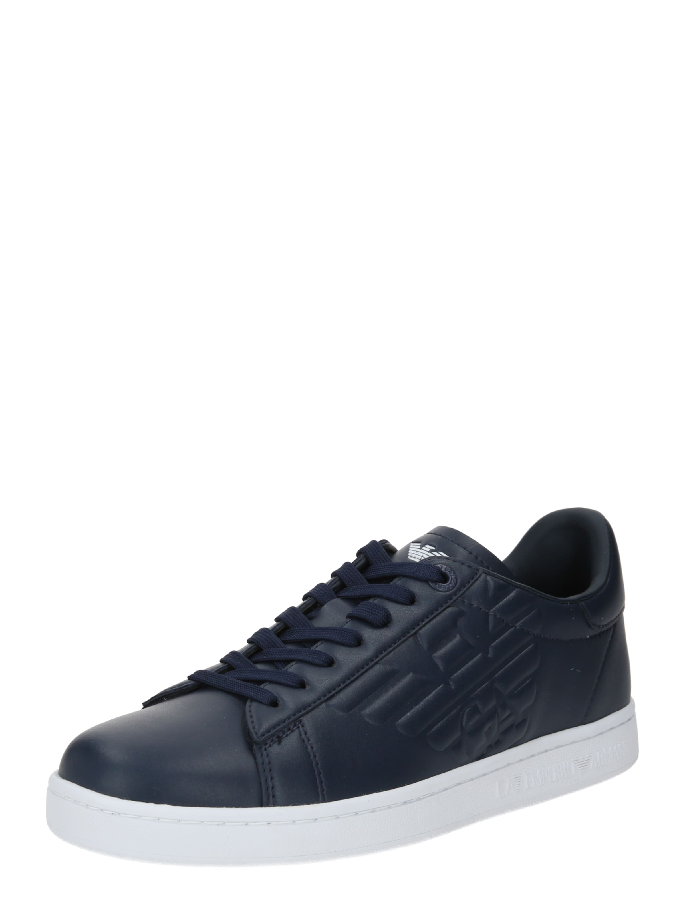 Sneaker bassa EA7 Emporio Armani di colore blu scuro, Visualizzazione prodotti