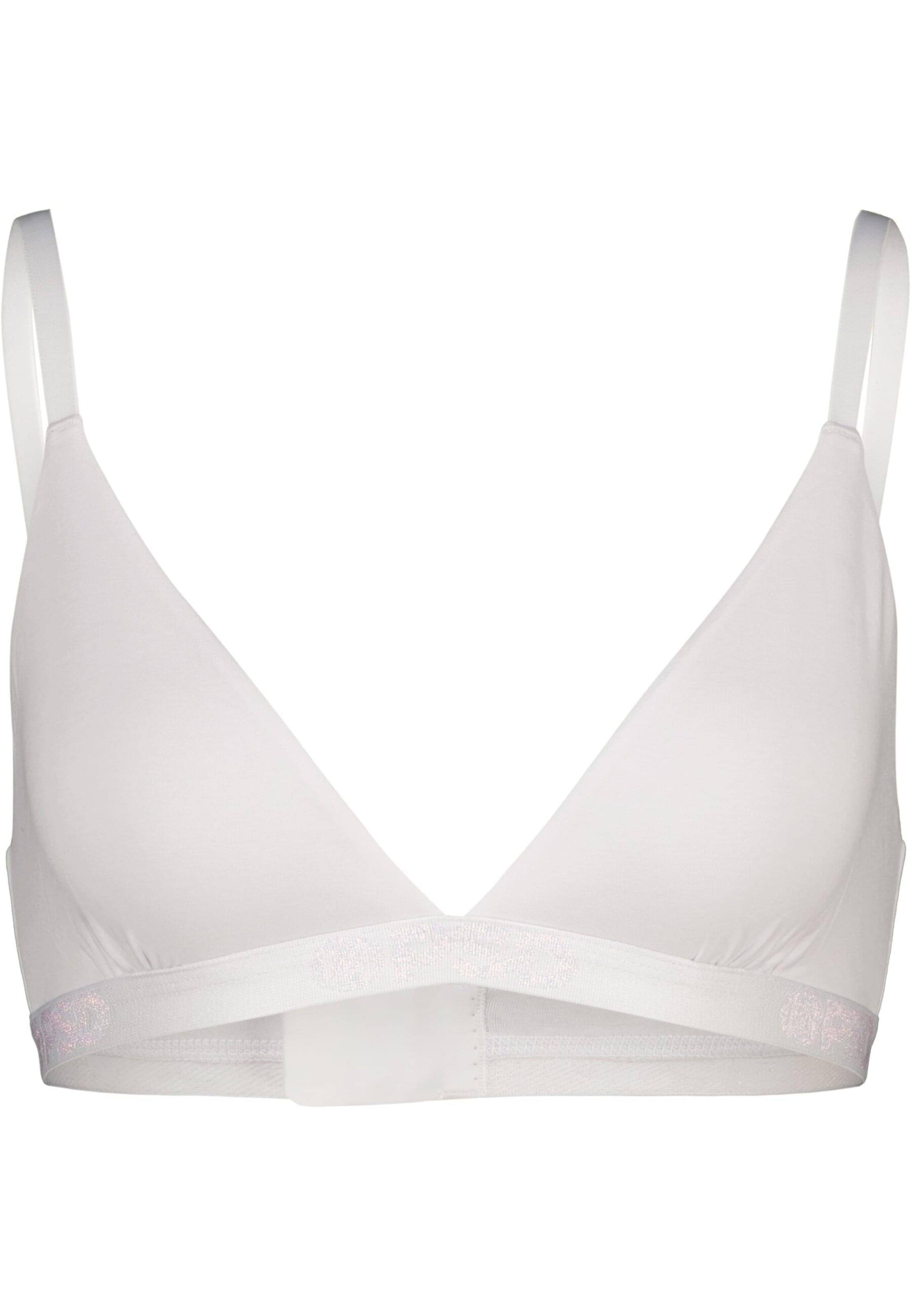 PSD Triangel BH in Weiß: Vorderseite