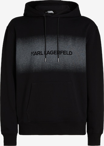 Karl Lagerfeld Sweatshirt in Schwarz: predná strana