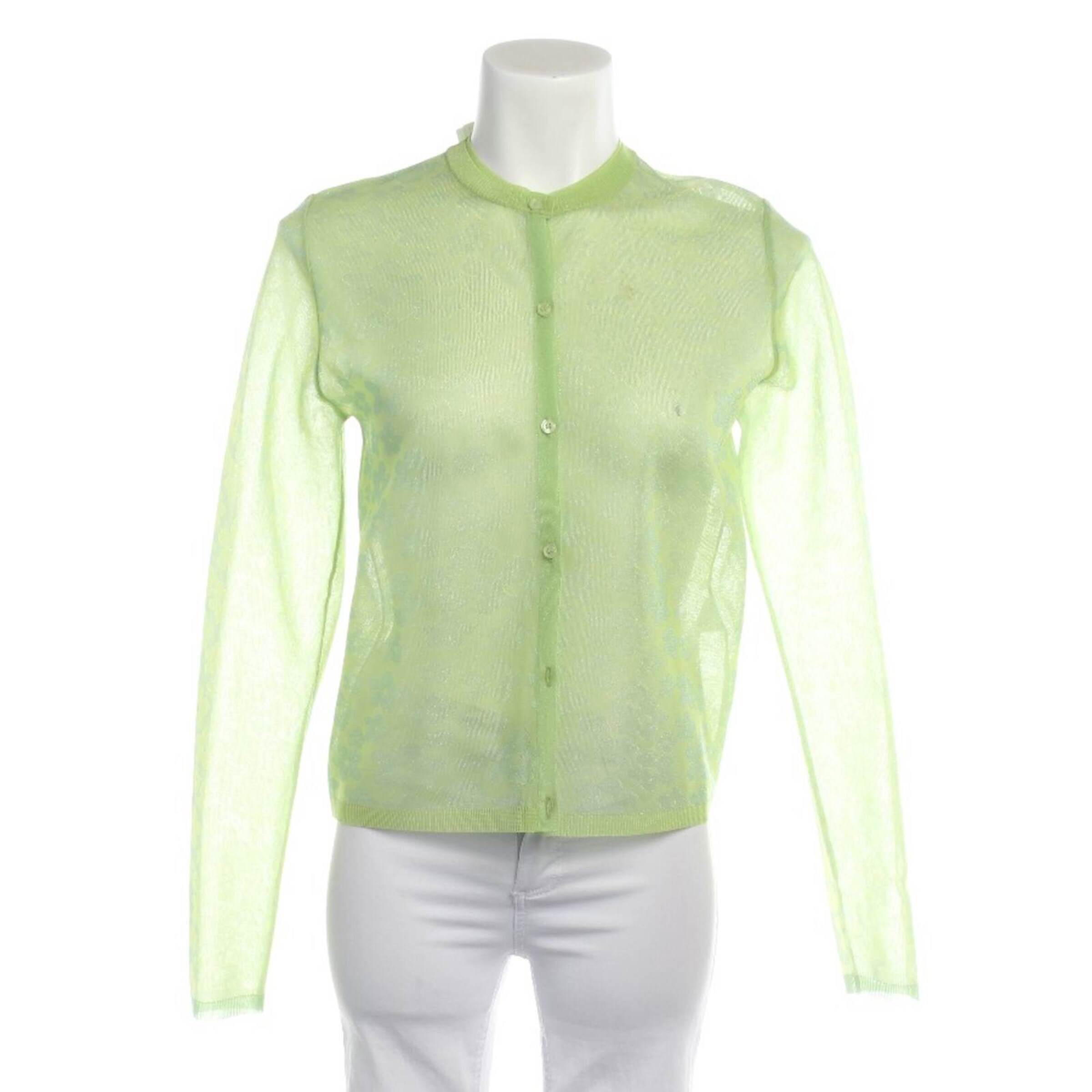 Alexa Chung Sweater & Cardigan in S in Green: front