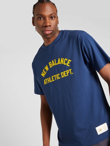 T-Shirt new balance en bleu