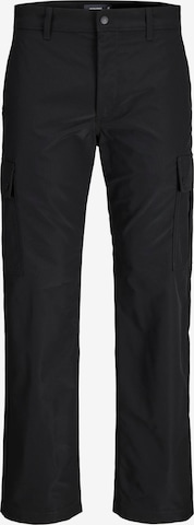 JACK & JONES Trousers in Black: front