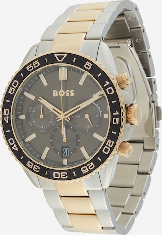 BOSS Black - Reloj analógico 'RUNNER' en plata: frente