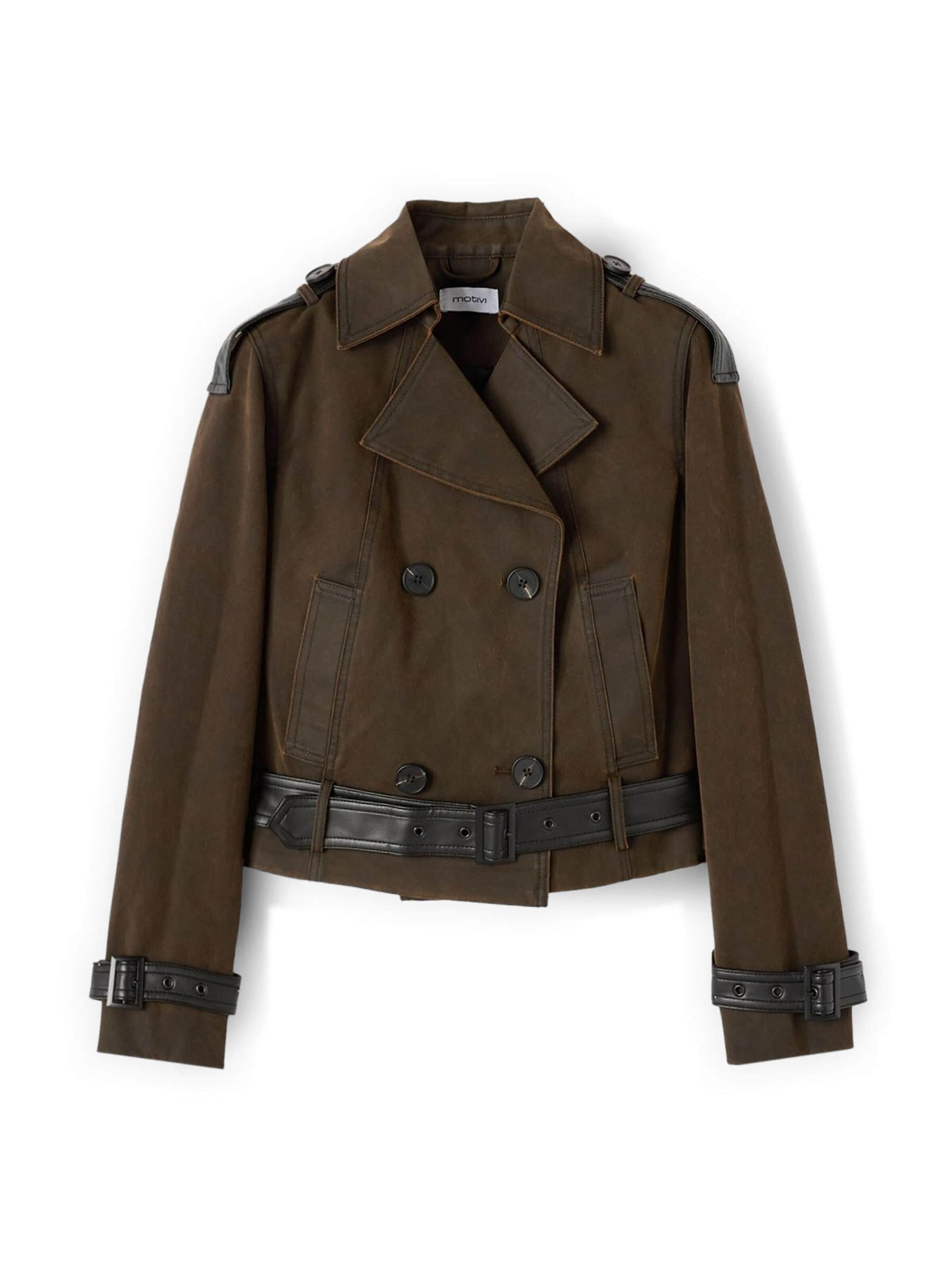 MOTIVI Übergangsjacke‌‌‌‌‌‌‌‌‌ in XXS in braun, Produktansicht