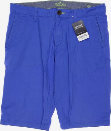 TOM TAILOR Shorts in 31 in Blue: front