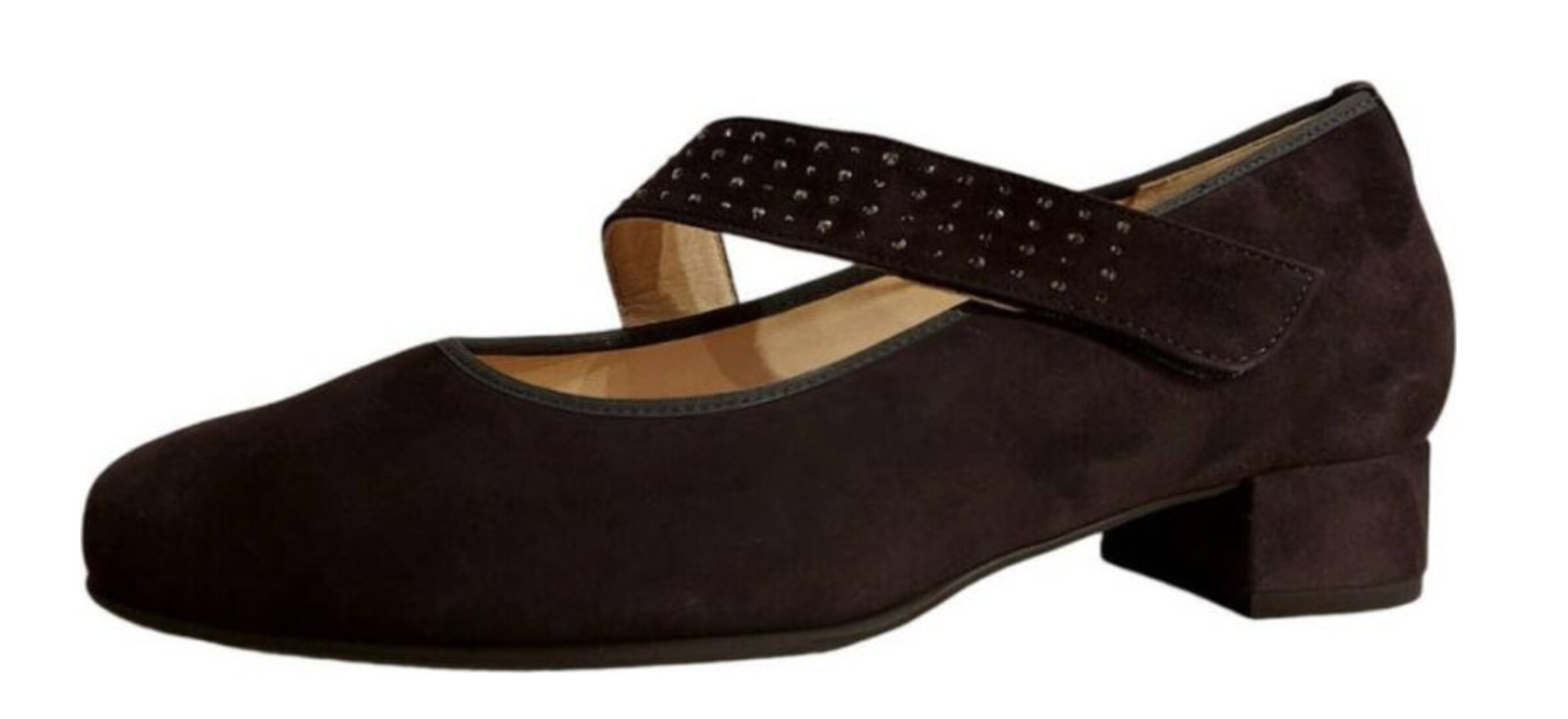 HASSIA Pumps in Braun: Vorderseite