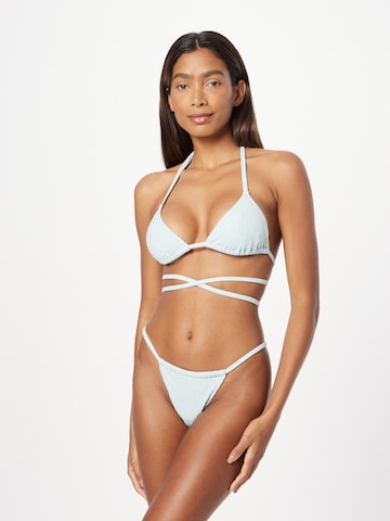 Solid & Striped Bikinihose in Blau