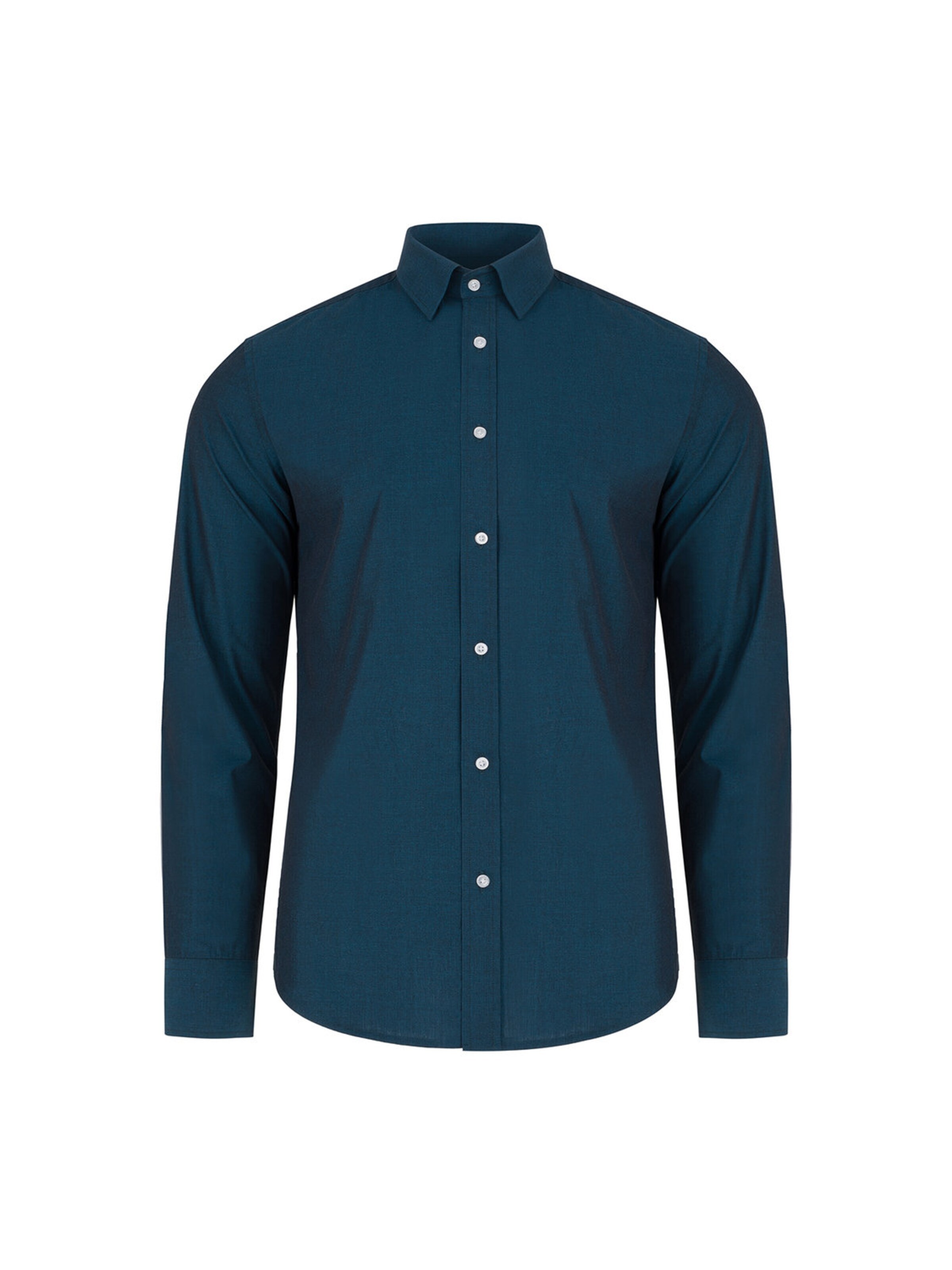 Pako Lorente Koszulka 'Szara koszula męska 100% bawełna Slim Pako Lorente roz. 3XL' w kolorze niebieski: przód
