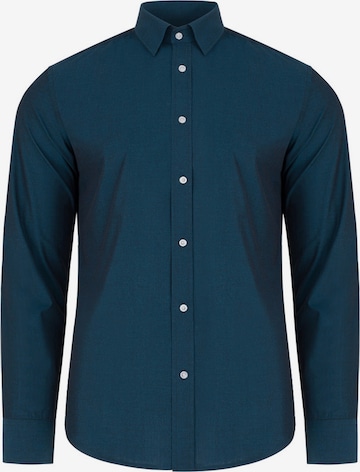 Pako Lorente Koszulka 'Szara koszula męska 100% bawełna Slim Pako Lorente roz. 3XL' w kolorze niebieski: przód
