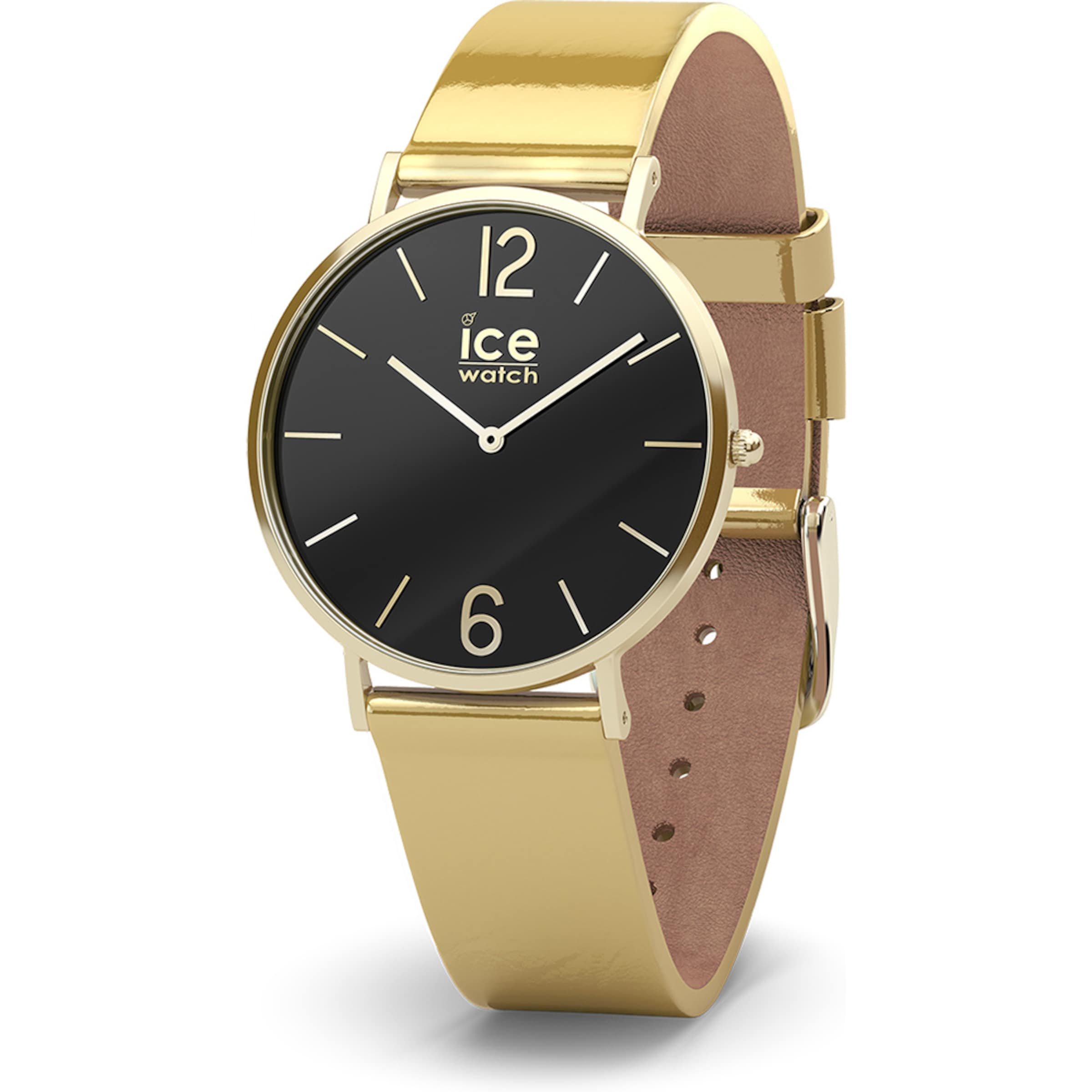 ICE WATCH Analog watch 'City Sparkling' in Gold: front