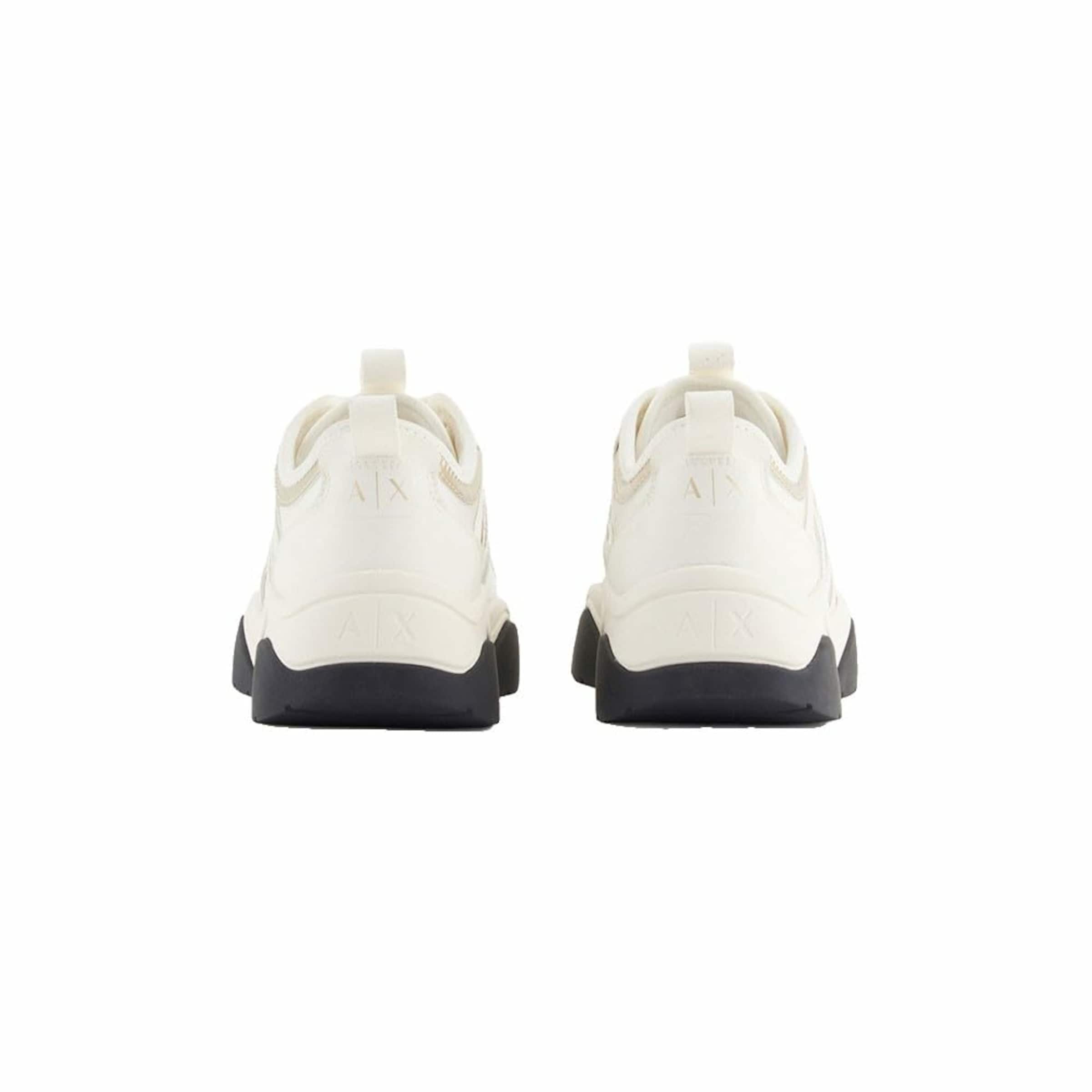 ARMANI EXCHANGE Veterschoen in Wit