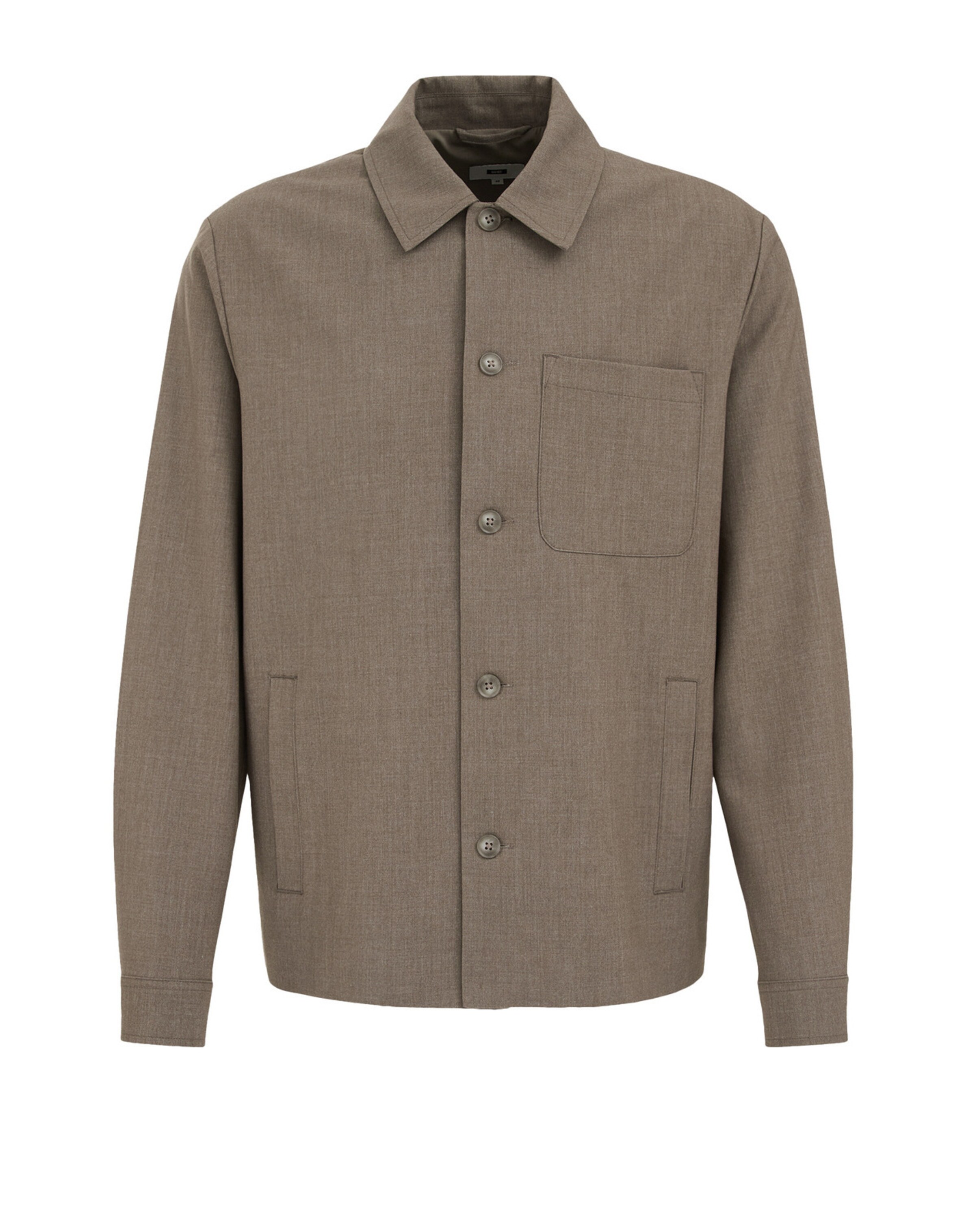 WE Fashion Between-season jacket in Grey: front