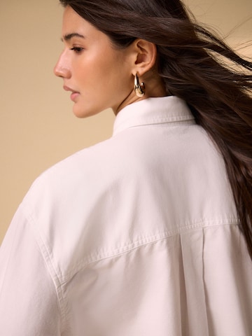Next Bluse in Weiß