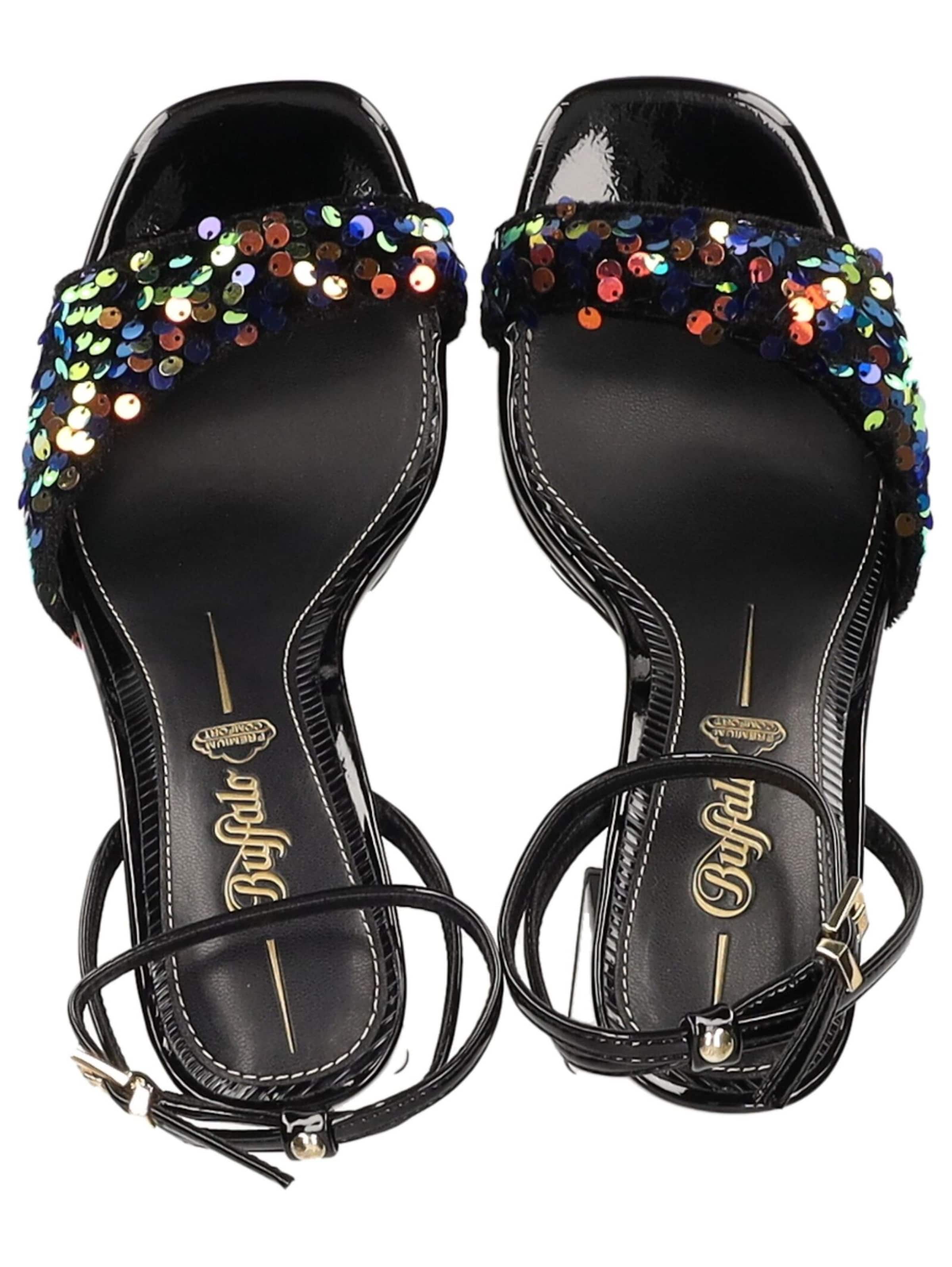 BUFFALO - Sandália em preto