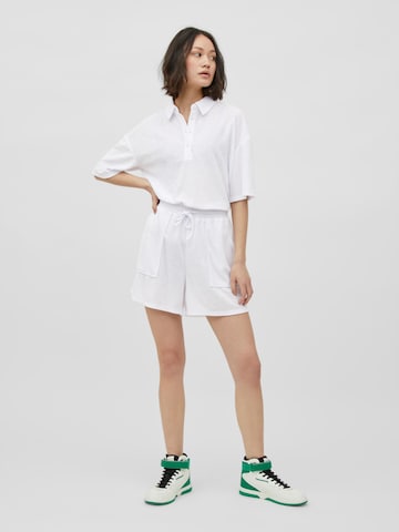 VILA Loosefit Shorts 'Lule' in Weiß