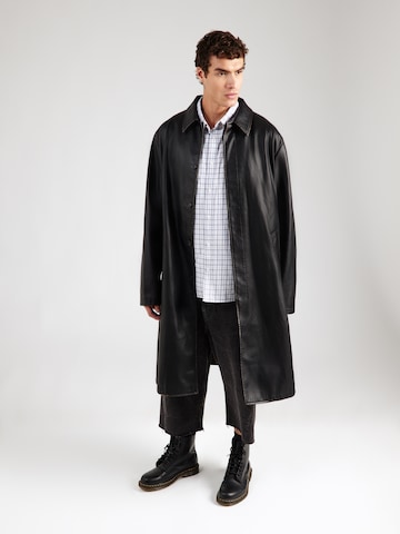 DIESEL Between-seasons coat 'J-RIVERS' in Black: front