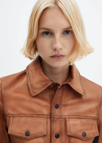 MANGO Jacke 'Cameron' in Beige