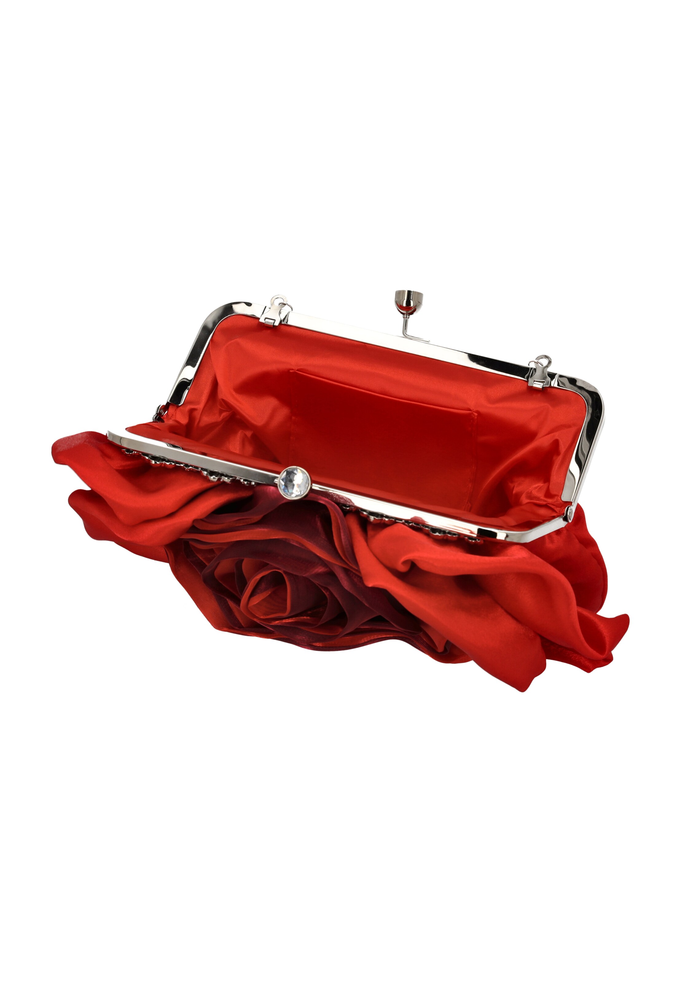 faina Clutch in Rood