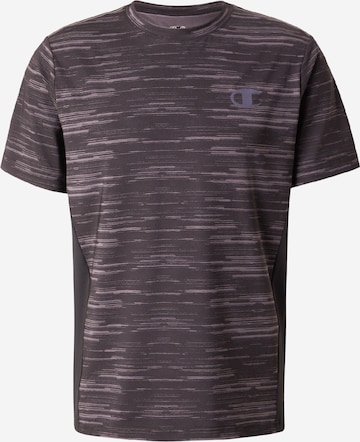 juoda Champion Authentic Athletic Apparel Sportiniai marškinėliai: priekis